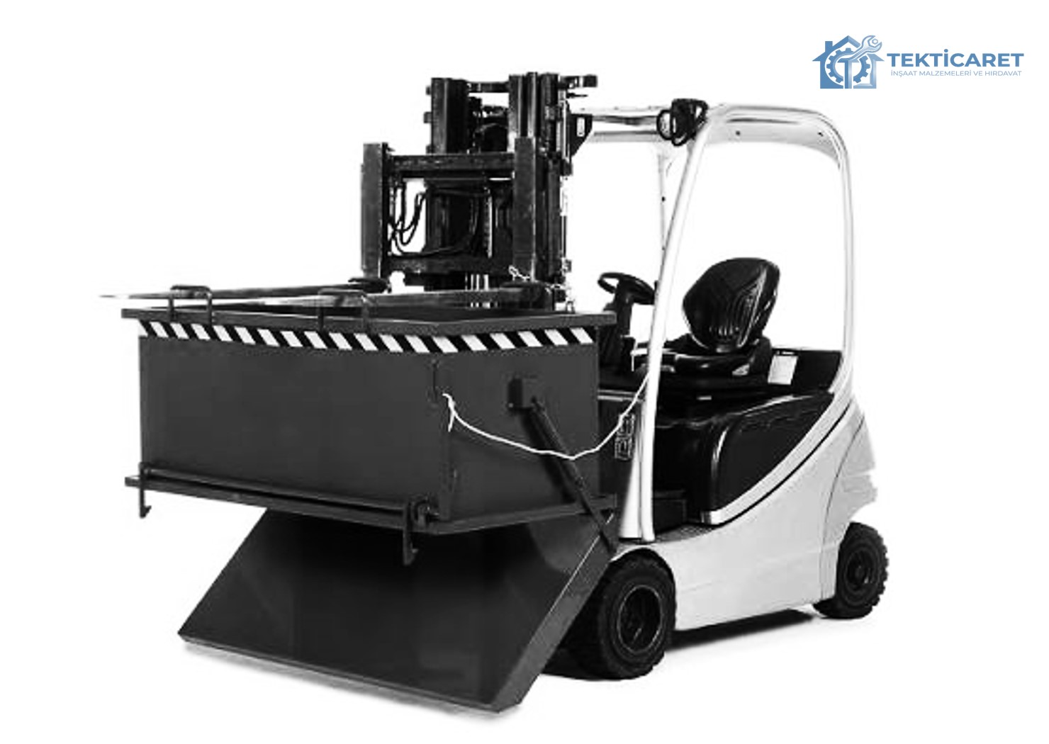Forklift Tabanı Açılır Konteyner