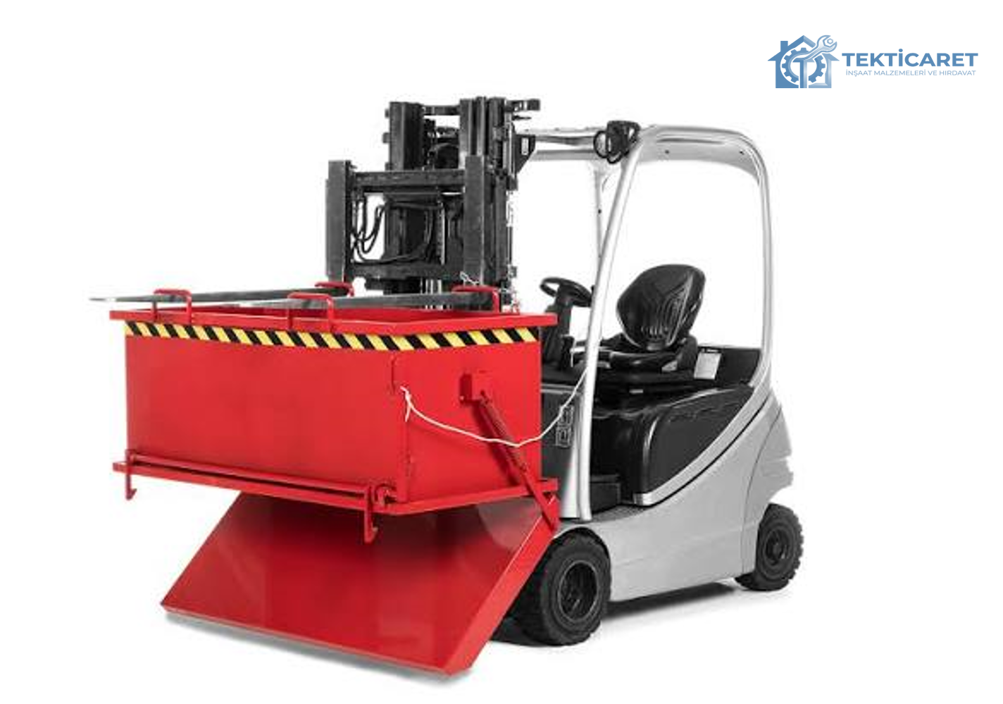 Forklift Tabanı Açılır Konteyner - Görsel 2