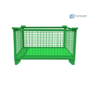 Katlanabilir Metal Taşıma Sepeti